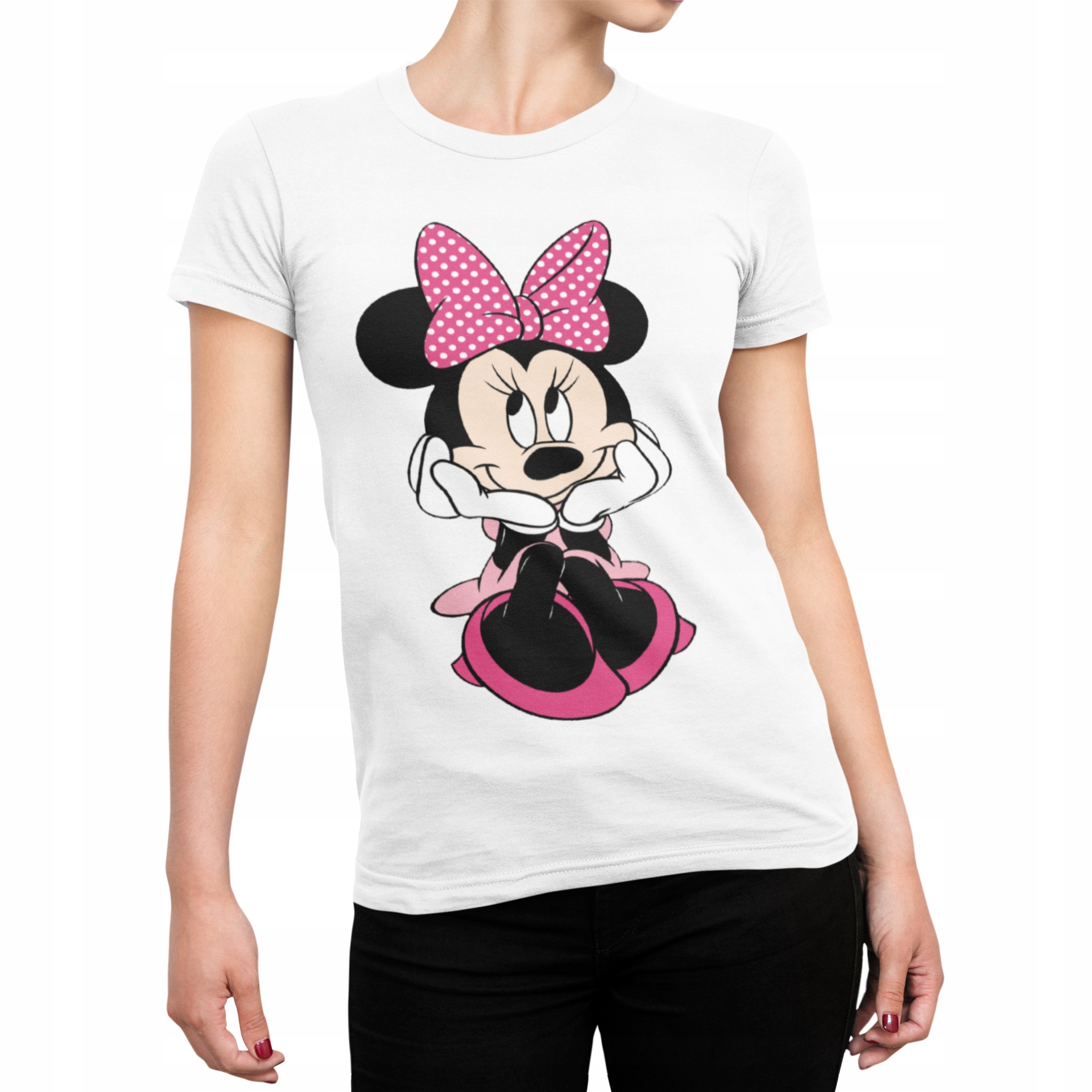 

Koszulka T-shirt Damska- bajki- myszka miki- S