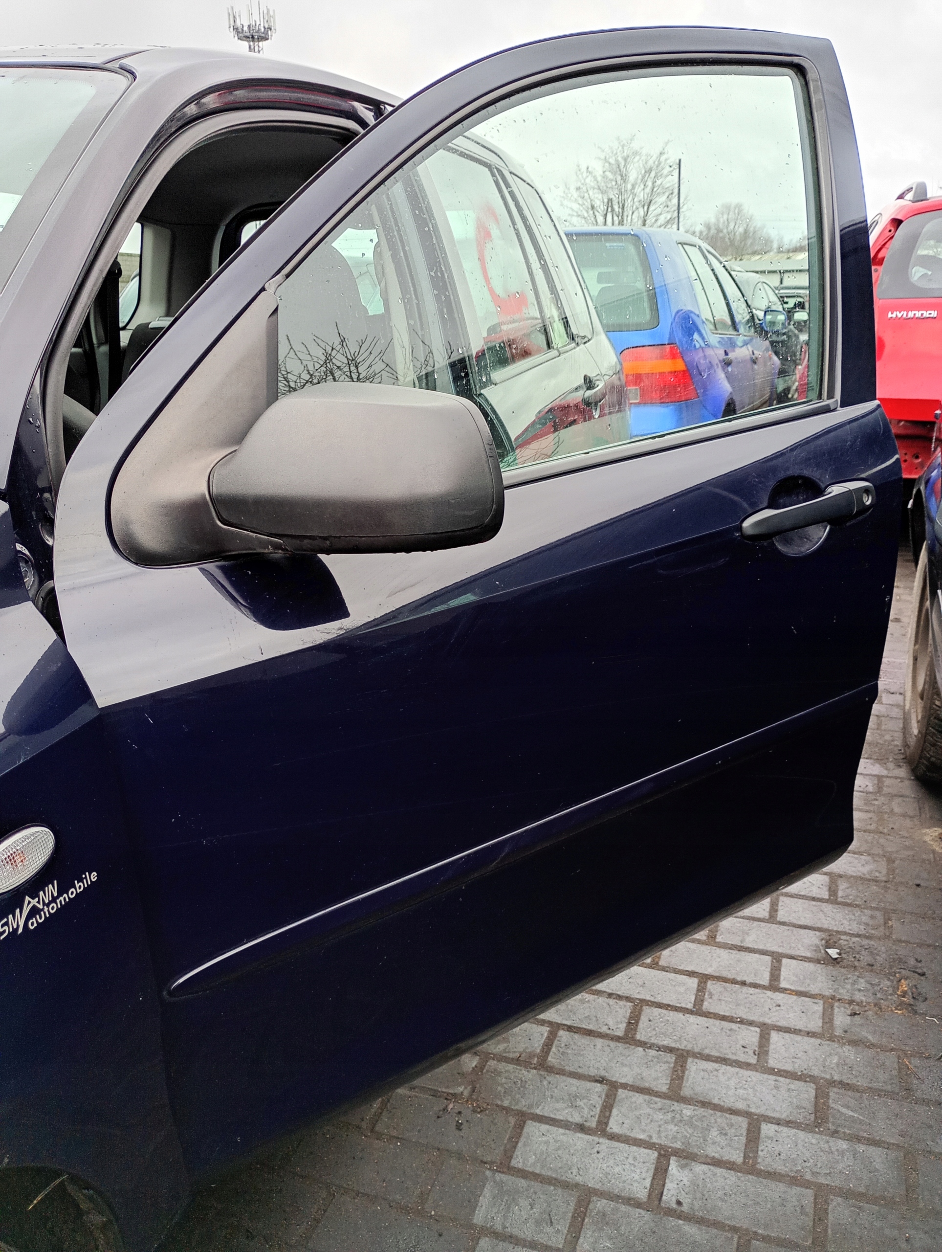 Mazda 2 II 03-07 door left front front kod lakieru A5D