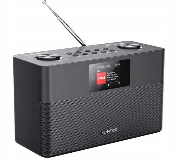 Radio internetowe Kenwood CR-ST100S-B Bluetooth Usb Fm Dab+ Wi-Fi Budzik