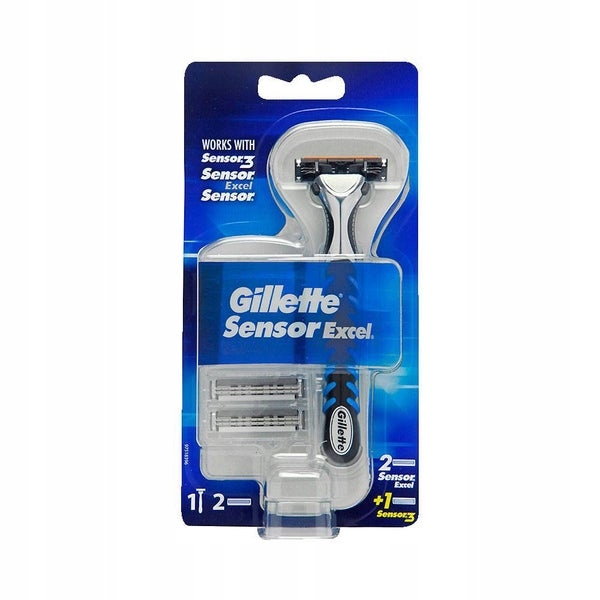 

Gillette Sensor Excel maszynka 3 wkłady zestaw
