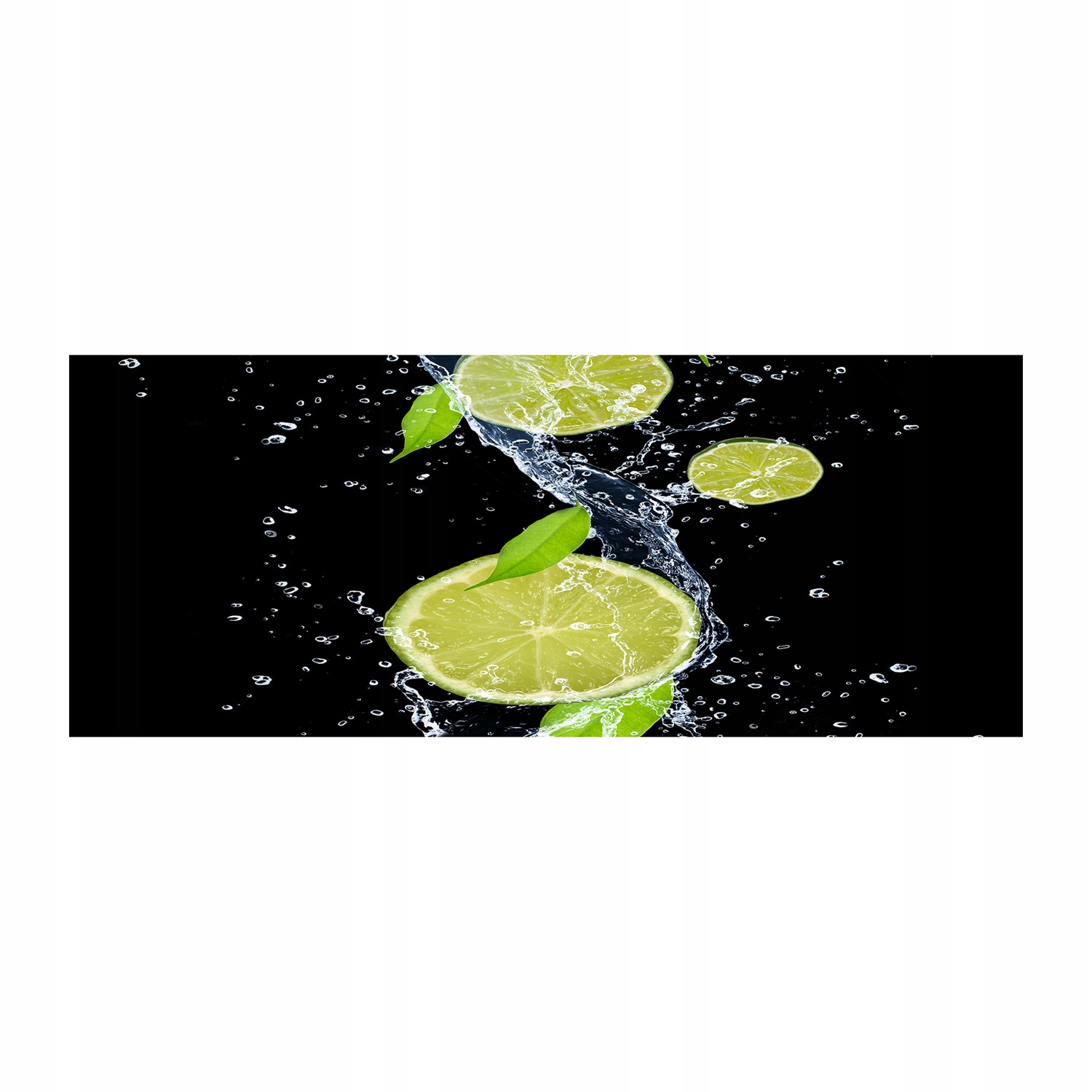 

Foto obraz akryl zdjęcie Limonki i woda 125x50 cm