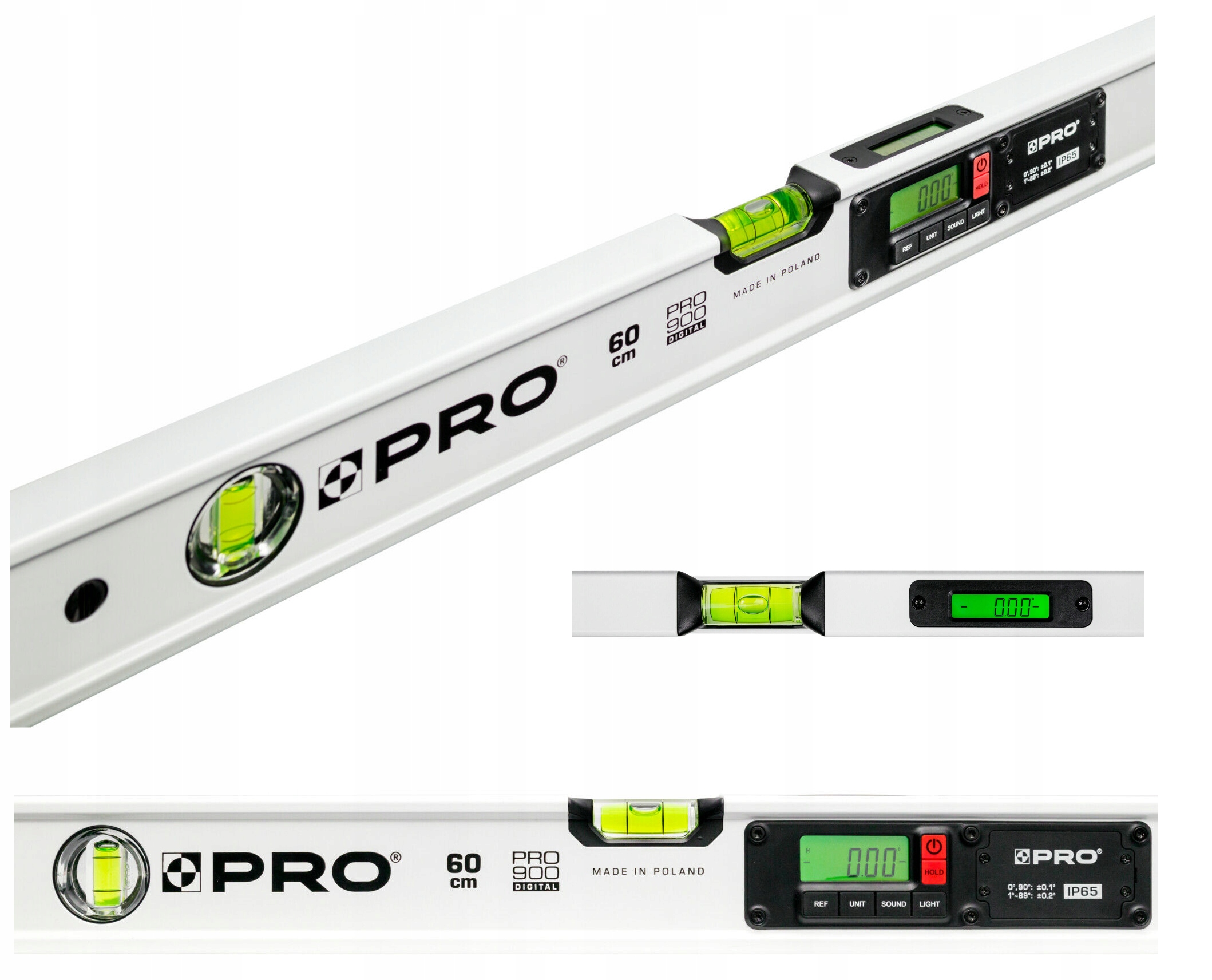 

PRO900 Poziomica Elektronicznym Odczytem 60CM Etui
