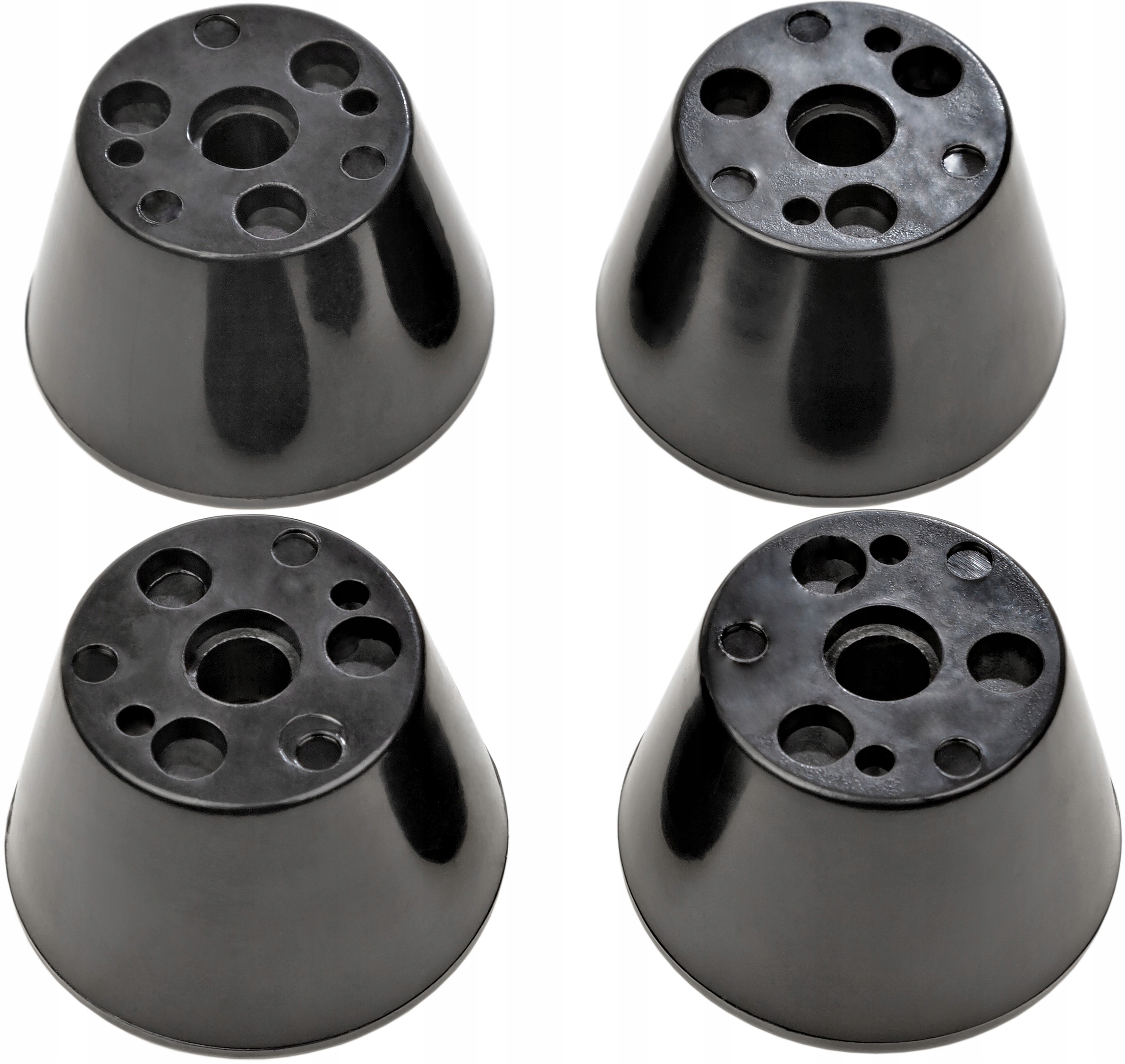 Hamulec do Wrotek RAVEN Iris PVC Czarny 4 szt