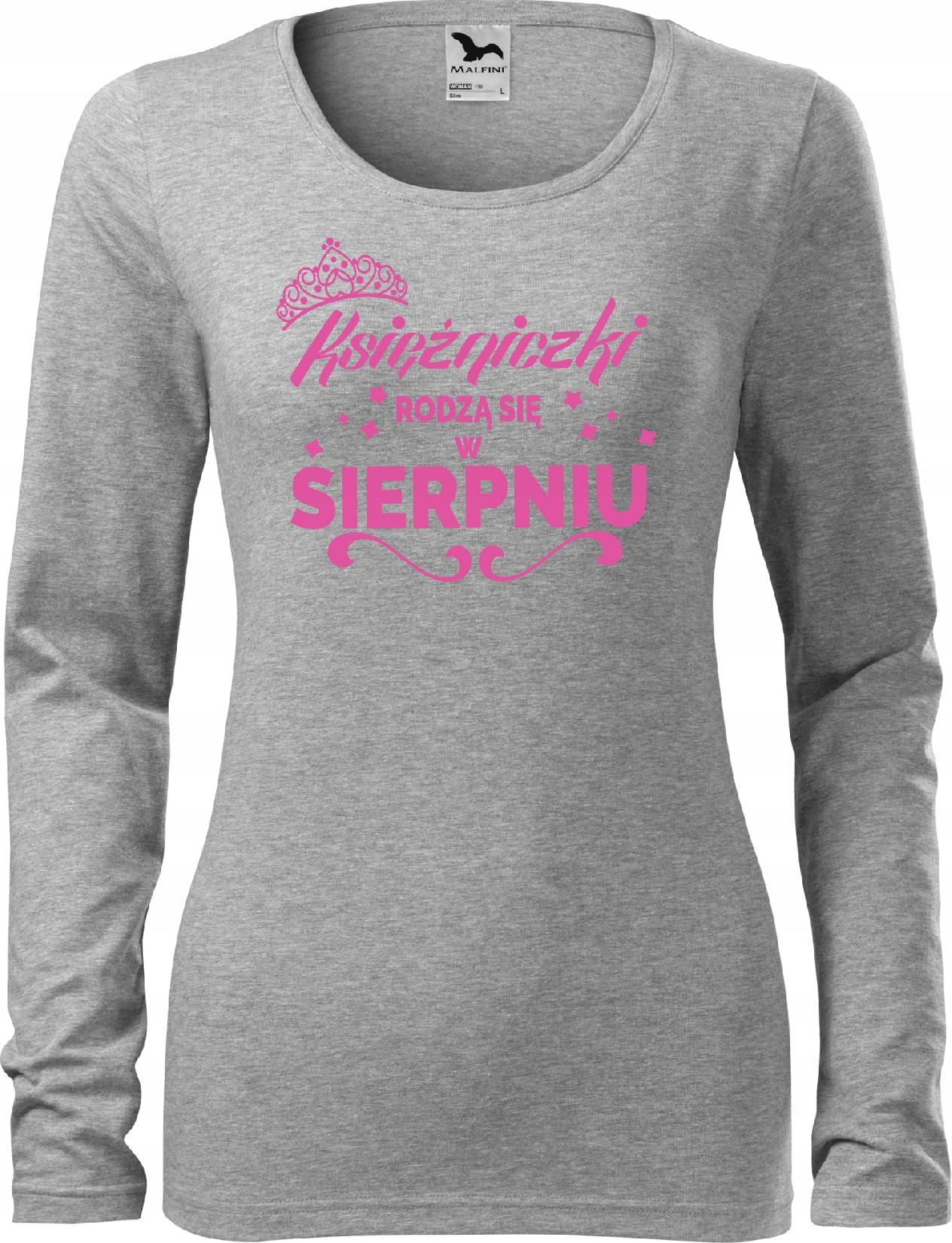 

Bluzka damska Księżniczki rodzą się w Sierpniu Xs