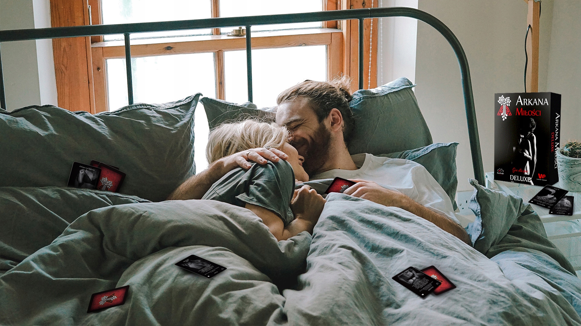 PO ZWROCIE - Gra dla par ARKANA MIŁOŚCI DELUXE [folia] Czas rozgrywki Do 30 minut