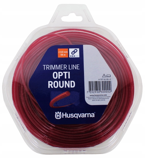 

Linka/żyłka tnąca 3,0mmx56m Opti Round Husqvarna