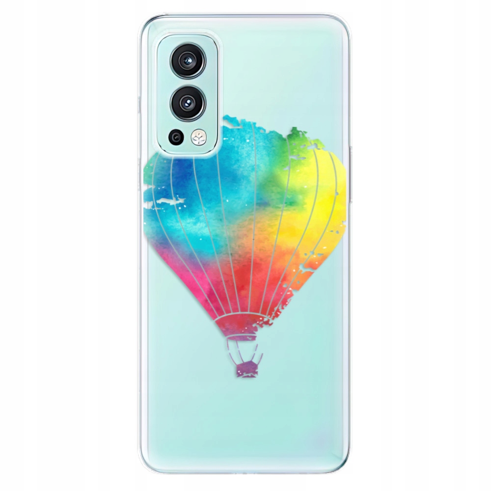 Silikonowe etui iSaprio Flying Baloon 01 do OnePlus Nord 2 5G