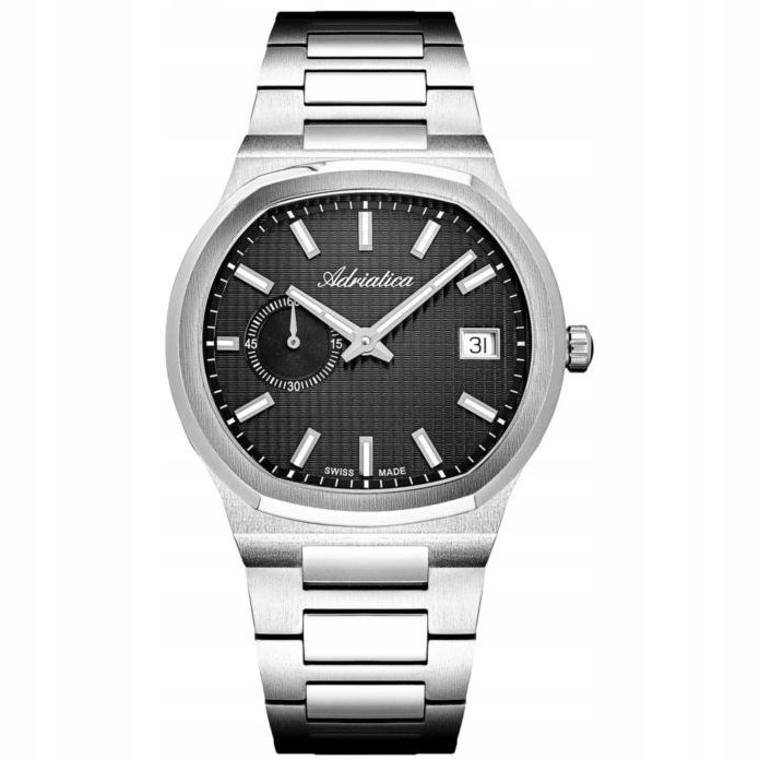 Pánské Hodinky Adriatica A8349.5116A stříbrný náramek