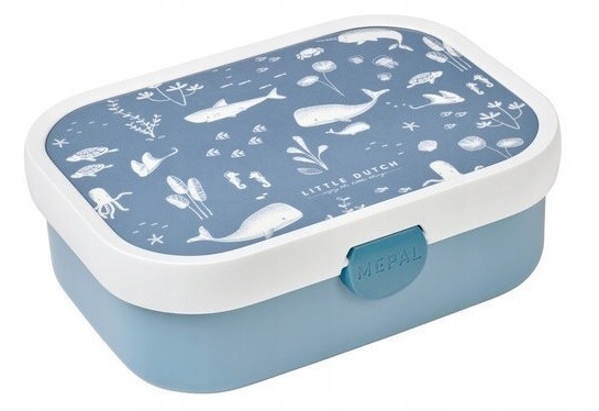 СИНЯЯ śniadaniówka lunchbox Ocean LITTLE DUTCH