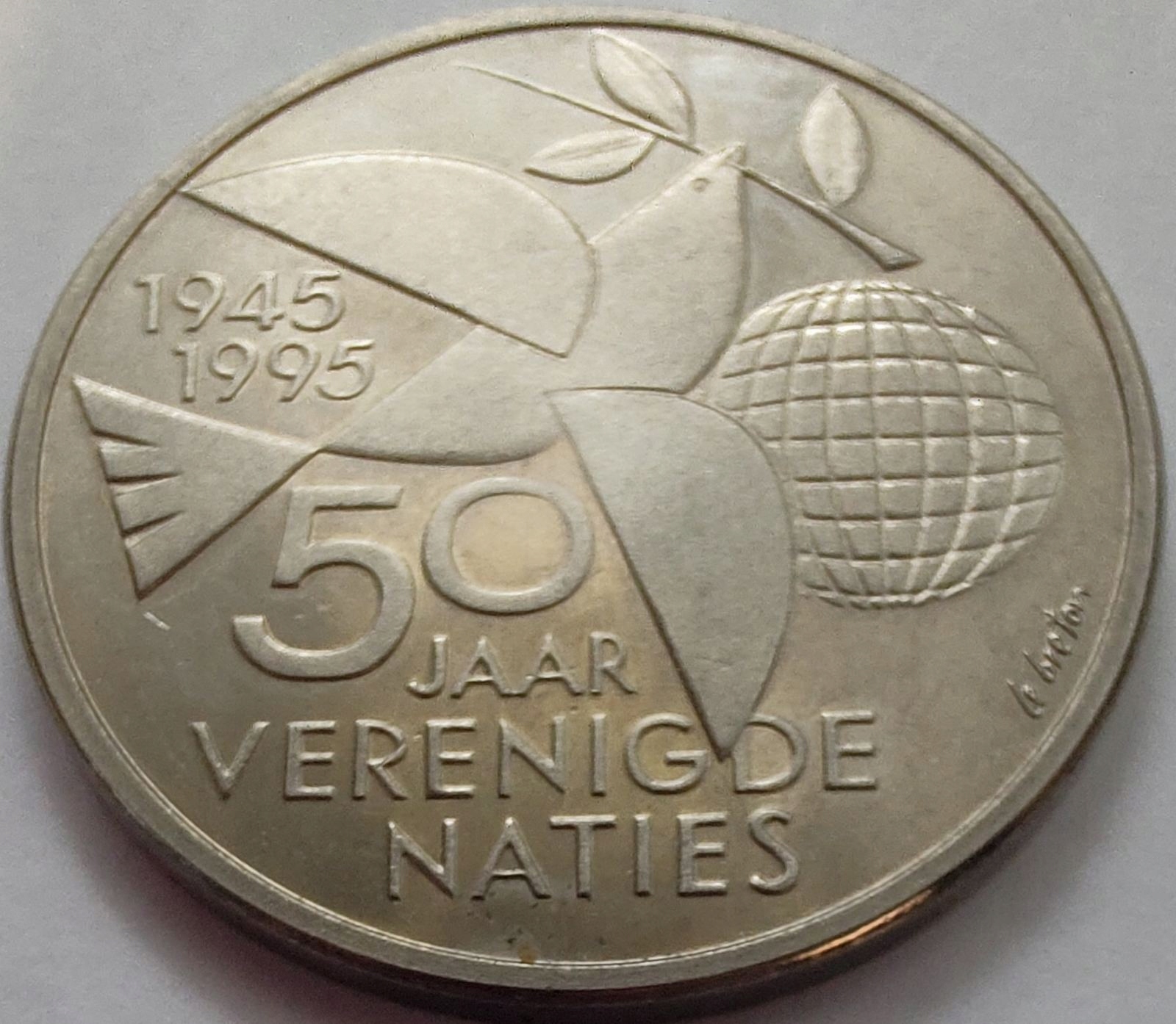 2801x - Holandia 1 ECU, 1995