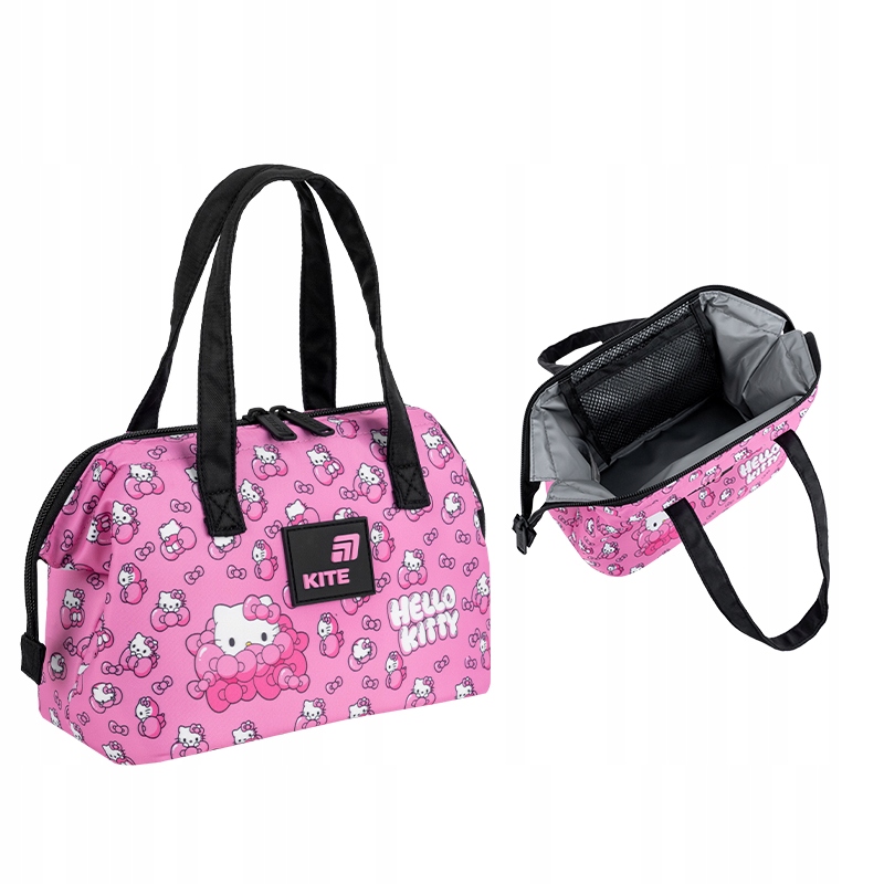 Torba termiczna dla dziecka zamykana różowa 3,5L Hello Kitty Kite