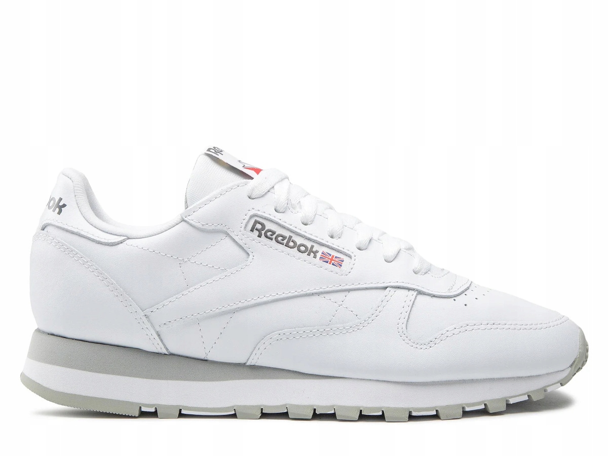 Buty Męskie Reebok 100008789 CLASSIC LEATHER Białe 44,5