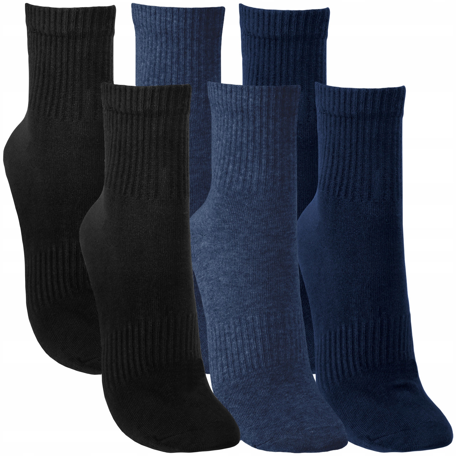 

4F Skarpety Męskie Długie Bawełniane Zestaw 6 par