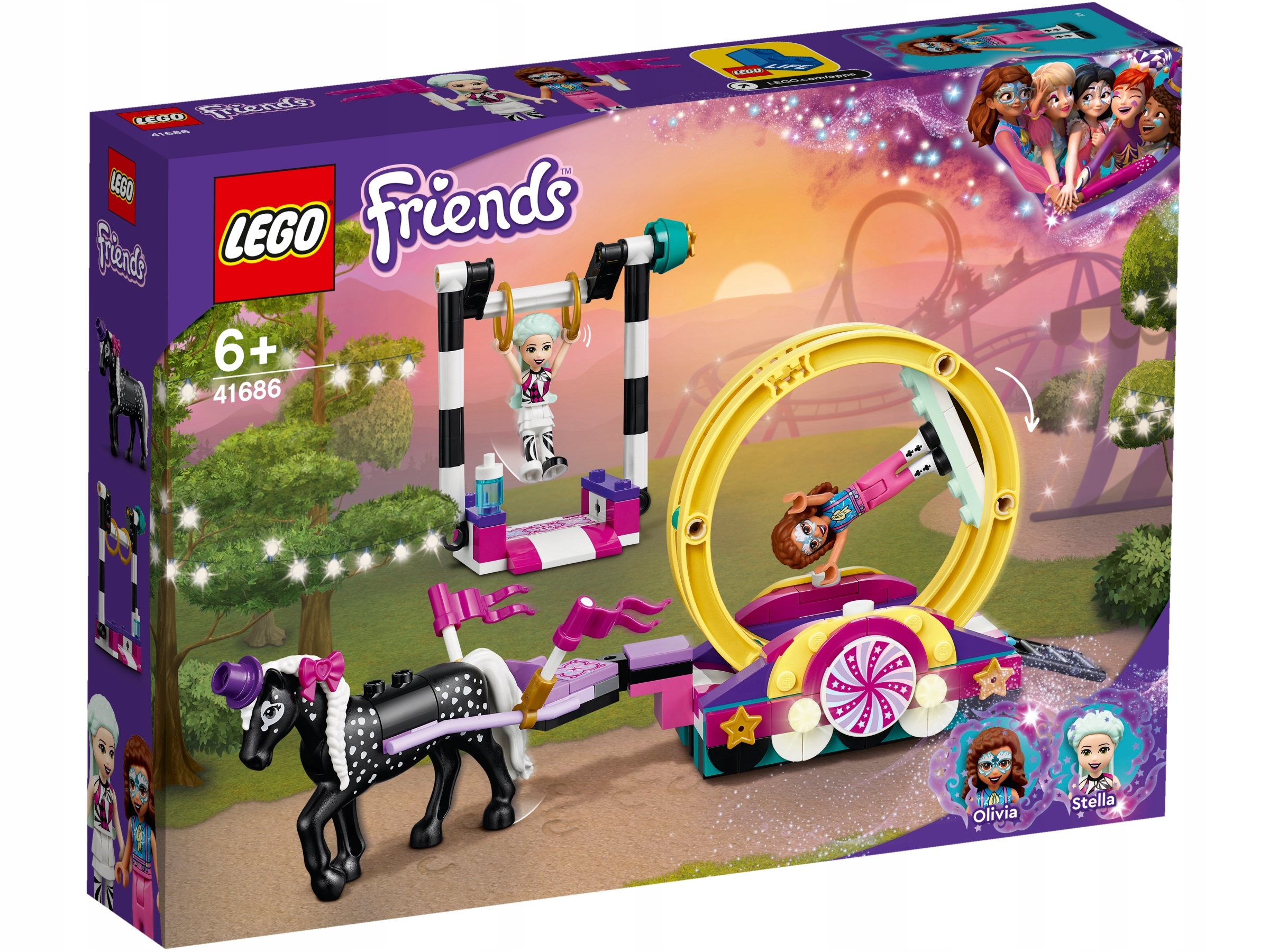 

Lego Friends Magiczna Akrobatyka Zestaw 41686