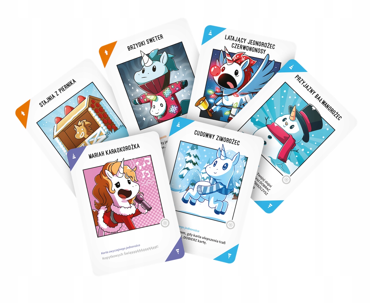 GRA ODJECHANE JEDNOROŻCE ODJECHANE ŚWIĘTA dodatek REBEL Waga produktu z opakowaniem jednostkowym 0.4 kg