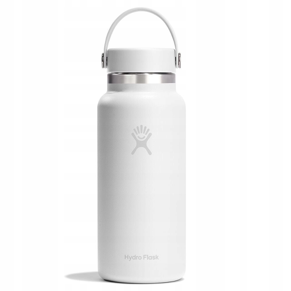 Termoláhev bílá s držadlem 946 ml Wide Mouth Hydro Flask