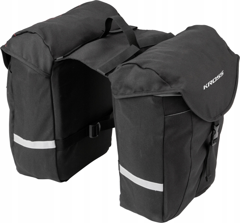 Podwójna sakwa rowerowa tylna Kross Rear Bag 0030 2x 10 litrów
