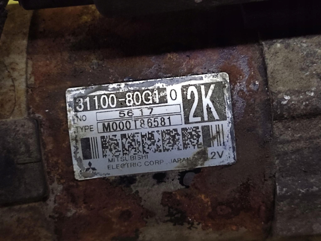 SUZUKI IGNIS 1.2 4X4 starter 3110080G1