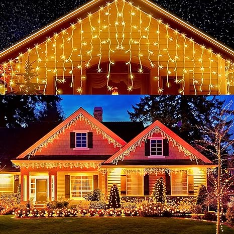 SOPLE 500 LED 23,5m KURTYNA GIRLANDY KOLOR ciepły biały FLASH Kod producenta SP500B