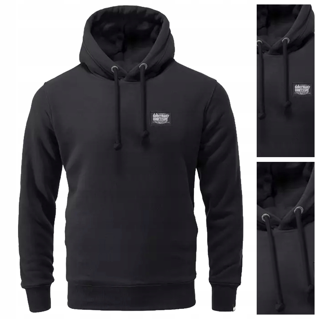 Pánská mikina s kapucí Logo Dobermans Aggressive „classic Tee BK397“ L