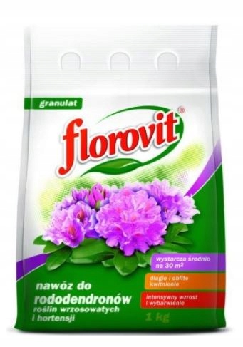

Florovit nawóz do Rododendronów 1 kg hortensji
