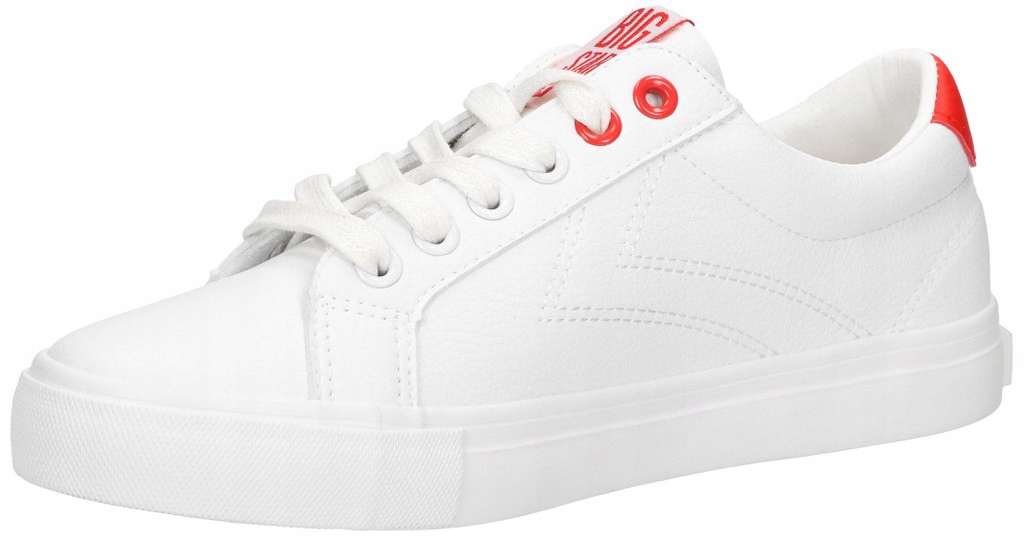 Trampki BIG STAR BB274210 biały czerwony r. 39 Oryginalne opakowanie producenta pudełko