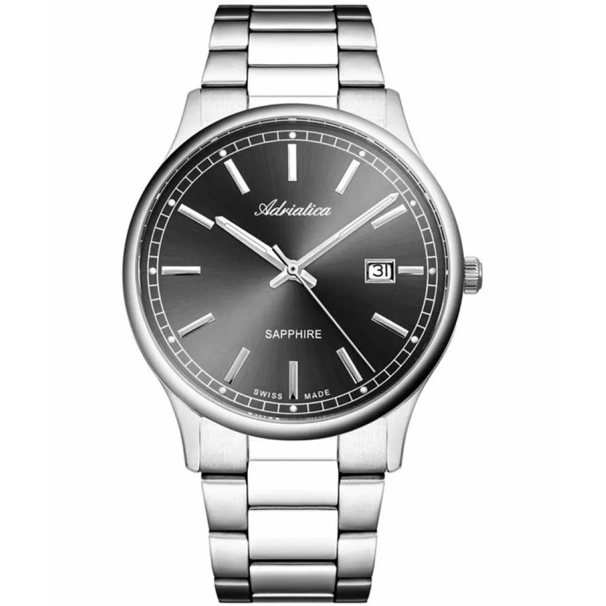 Adriatica Pánské Hodinky na stříbrném náramku A1293.5116Q