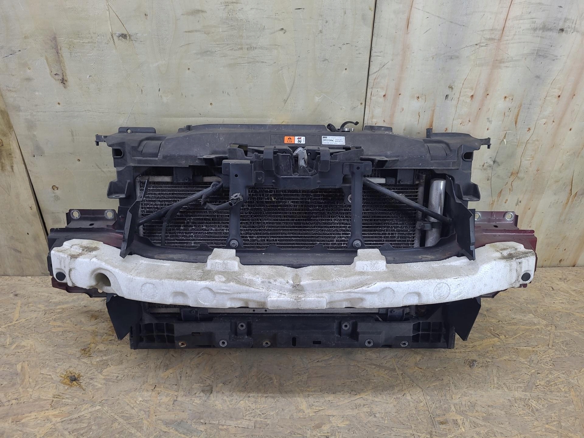 support panel for radiators pillar iron Mazda 6 2 facelift 2009