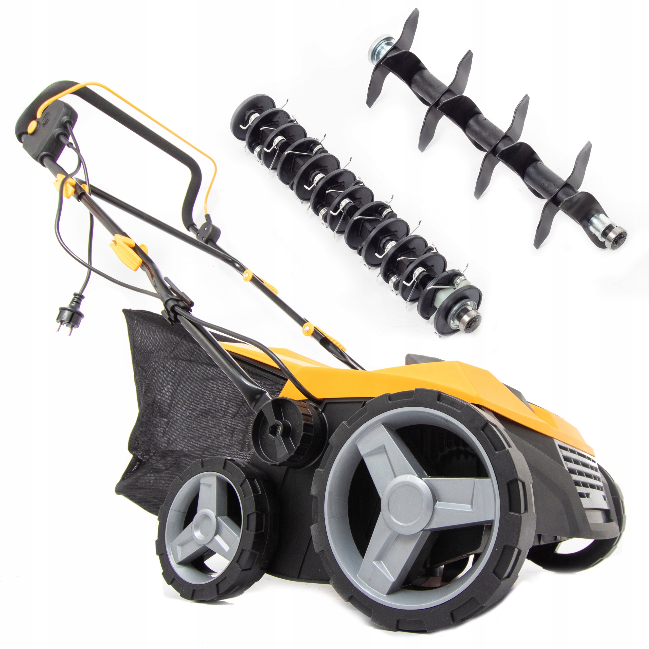 MOCNY Aerator wertykulator John Gardener 380MM 2300W 3W1 MOCNE KOSZ 45L EAN (GTIN) 5901477150142