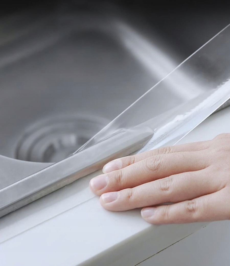 Mocna Taśma Folia Ochronna na Progi Samochodu Bezbarwna Gruba 50mm x 5m Długość 500 cm