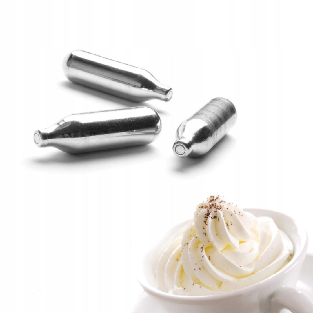 NABOJE N2O DO SYFONÓW DO BITEJ ŚMIETANY 50 szt. Kod producenta 586907