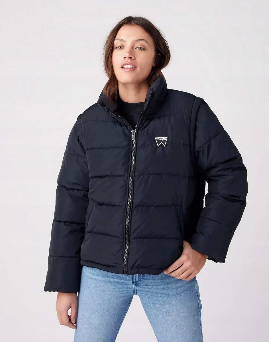 Wrangler Short Puffer Black W4R9YJ100 Xs
