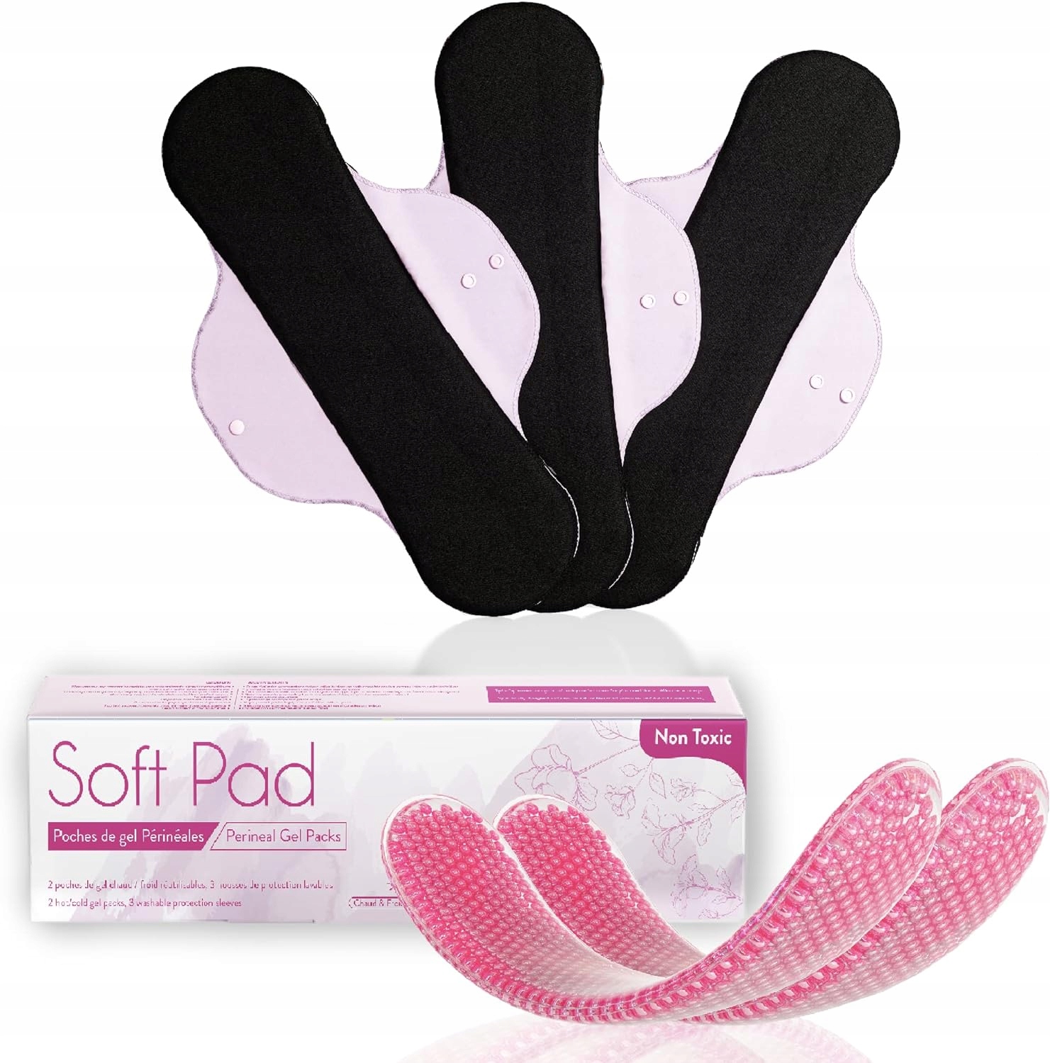 Podpaska Podkładka Łagodząca Ból Miesiączki Ciąża Hemoroidy Zmywalne