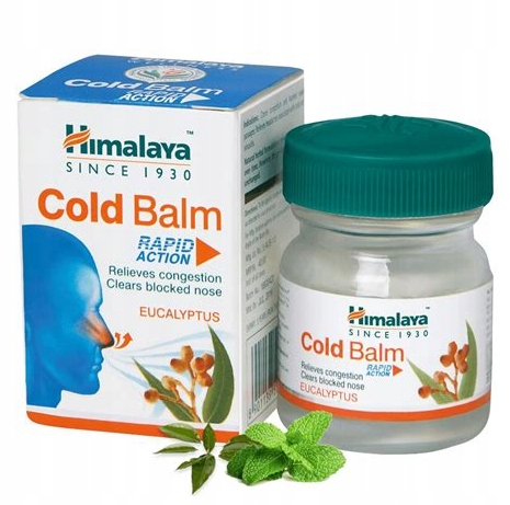 

Himalaya Cold Balm Łagodzi Katar I Bóle Głowy