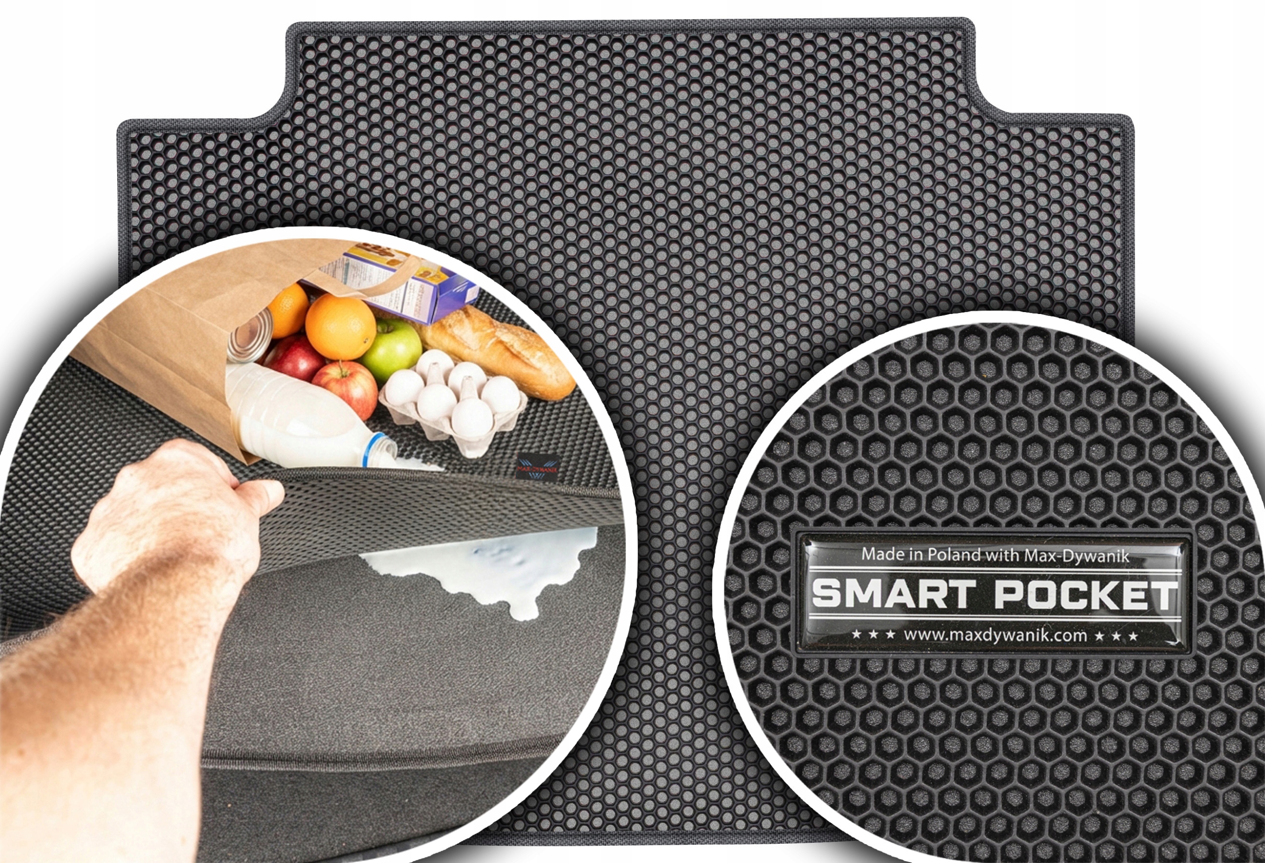 Renault Clio IV kombi 2013-2019 Vložka do zavazadlového prostoru Eva Smart Pocket