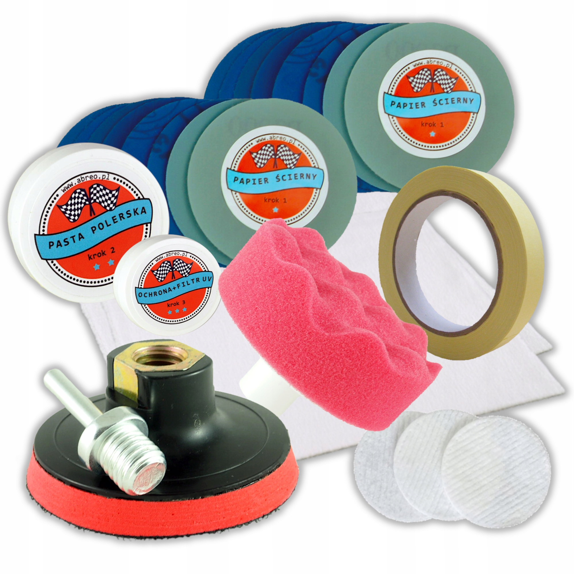 

Zestaw Do Regeneracji Polerowania Lamp Reflektorów