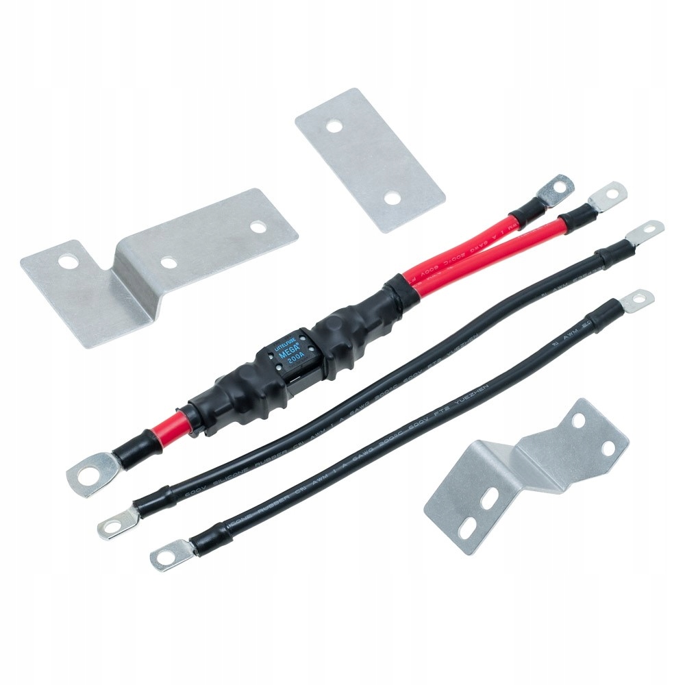 Zestaw połączeń elektr. do akumulatora 4S 12V podw.