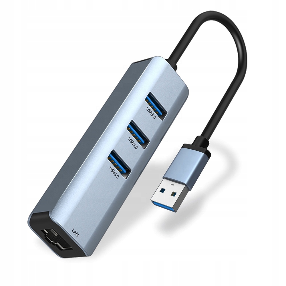 

Hub Adapter Usb 3.0 Lan Ethernet RJ45 Gigabit 1000
