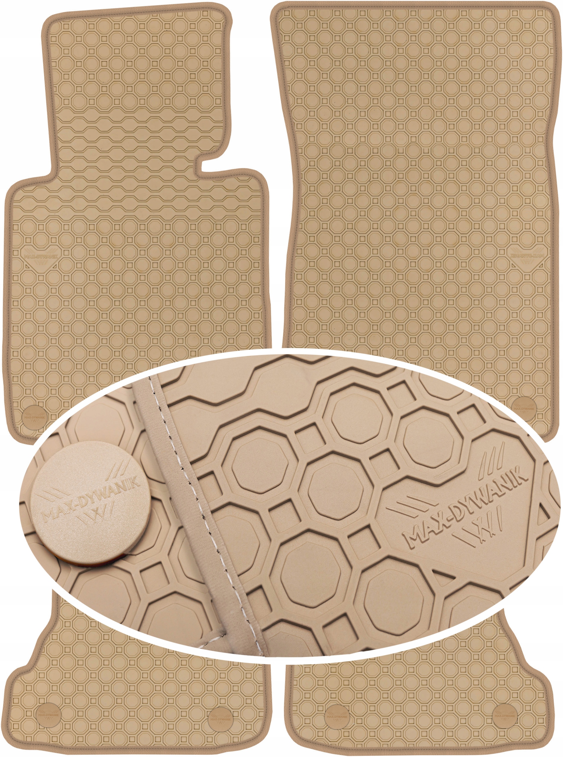 Bmw 3 E46 Cabrio 1998-2006 Gumové rohože PrimeLiner