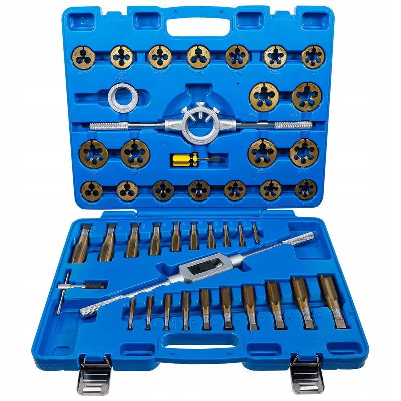 Sada 45 závitníků s povlakem TiN M6 M24, Bgs 1899