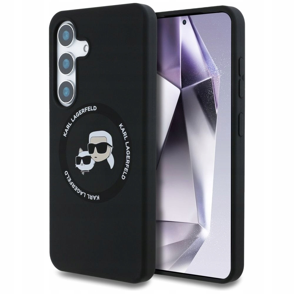 Karl Lagerfeld Karl Lagerfeld futerał do Samsung S25 Plus KLHMS25MSKCHTCK