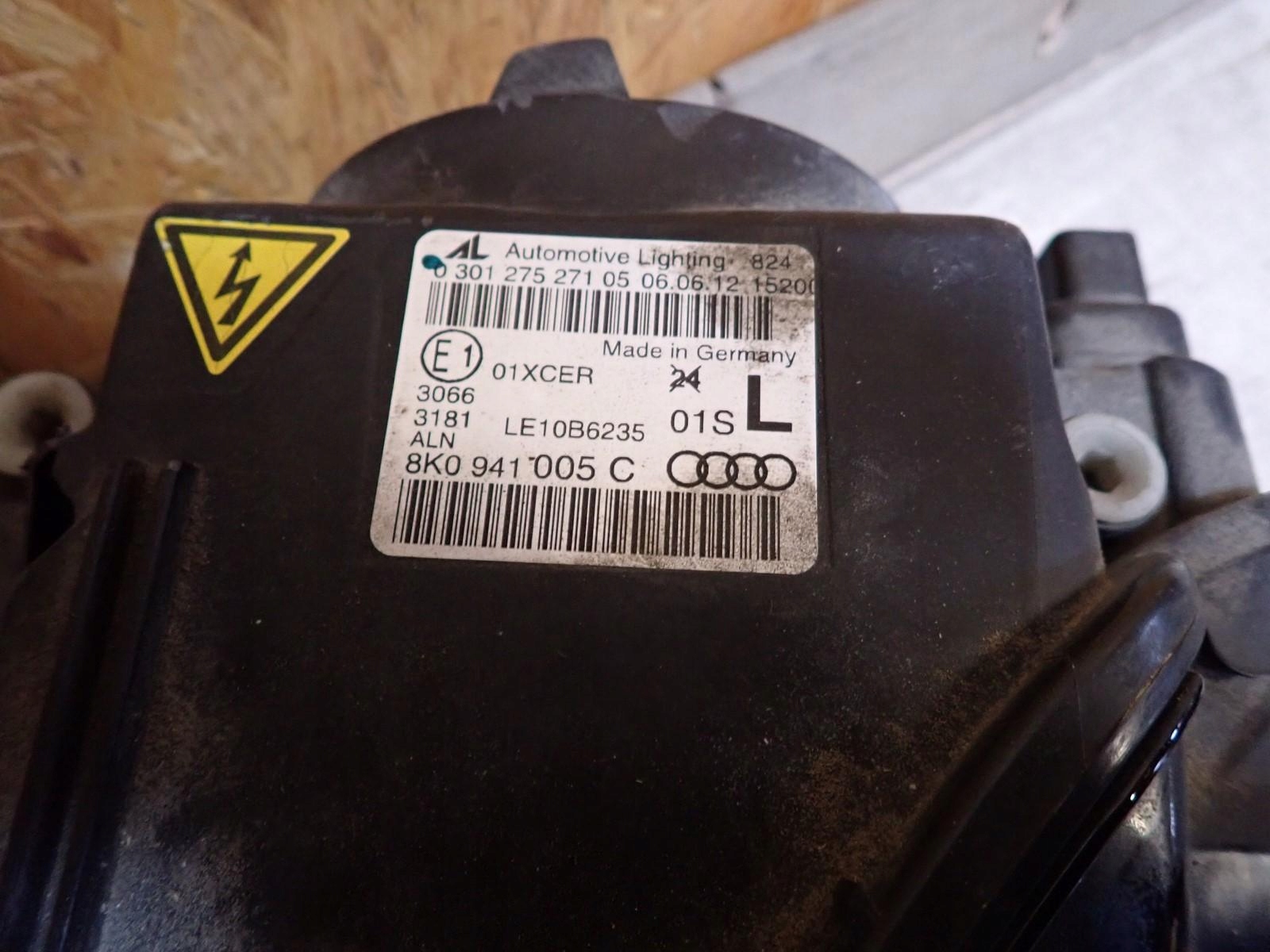 AUDI A4 B8 8K0 LIFT 11- light left front front XENON 8K0941005C