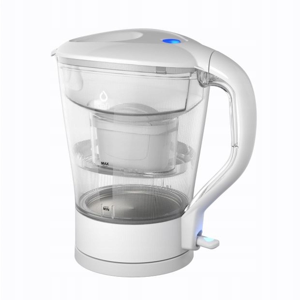 Elektryczny czajnik Dafi Biały 2w1 wkład Unimax
