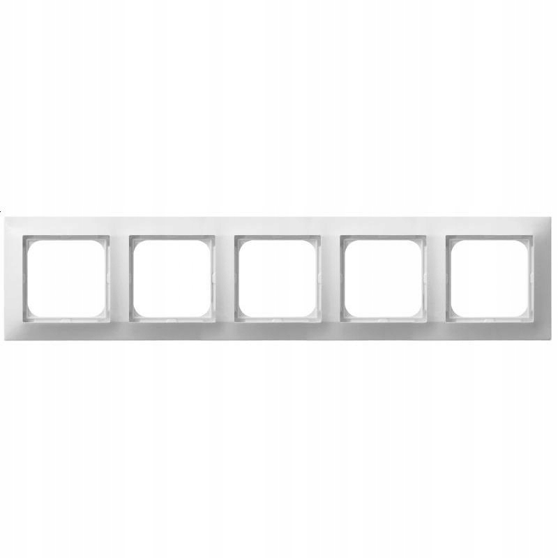

Ospel Impresja Ramka pięciokrotna biały R-5Y/00