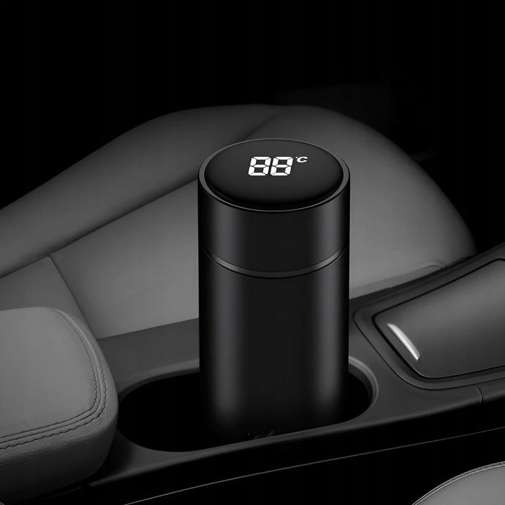 KUBEK TERMICZNY TERMOS BIDON SMART LED NA KAWĘ HERBATĘ CZUJNIK TEMPERATURY Kod producenta SMART KUBEK TERMICZNY PRO 2023 LED