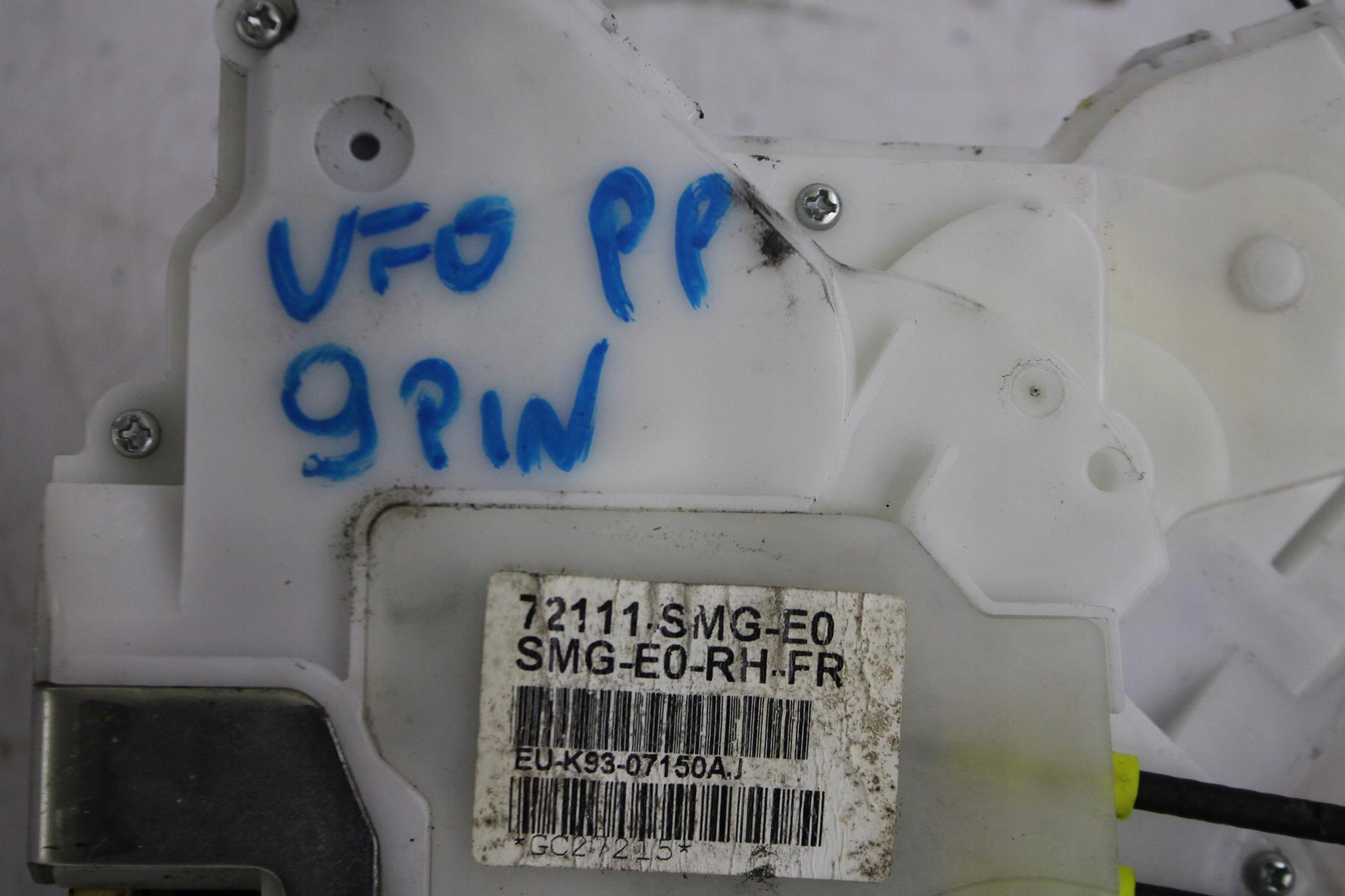 lock door right front 6PIN CIVIC VIII UFO 06-11