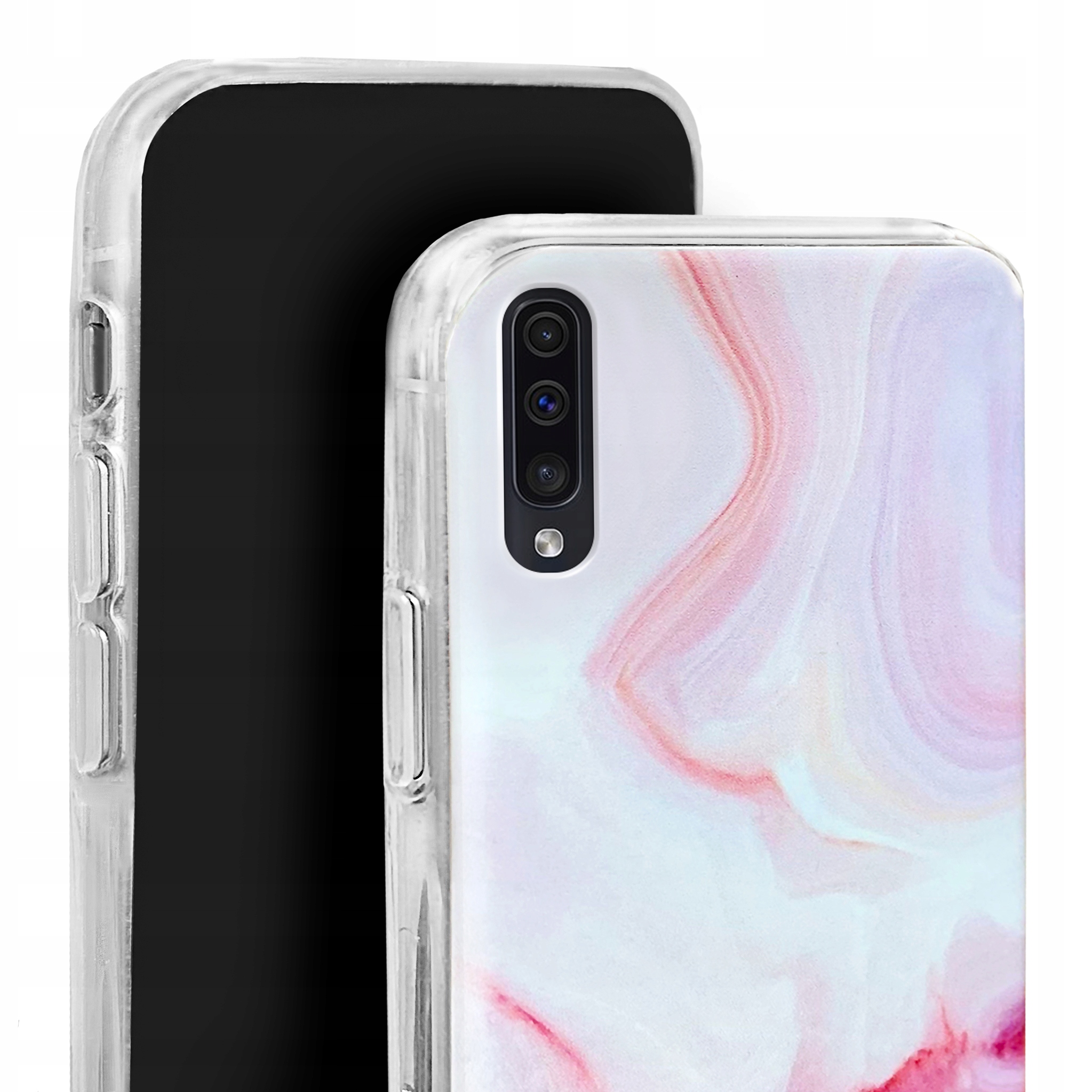 

Etui do Samsung A70 silikon case wzory + Szkło