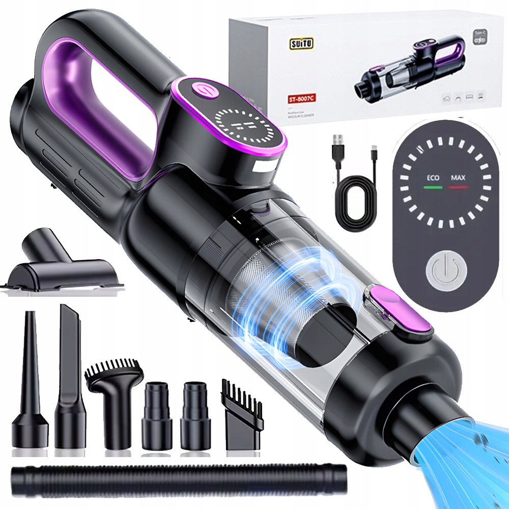 Vysavač Bezdrátový 12000Pa s foukačem