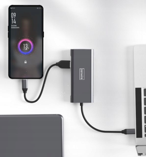 HUB PRZEJŚCIÓWKA USB-C 9W1 HDMI 4K USB 3.0 SD Ethernet do Macbook M1 M2 M3 Certyfikat CE
