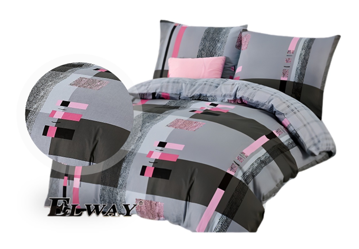 Komplet pościeli Elway kołdra 160 x 200 cm poduszka 70x80cm 3 części